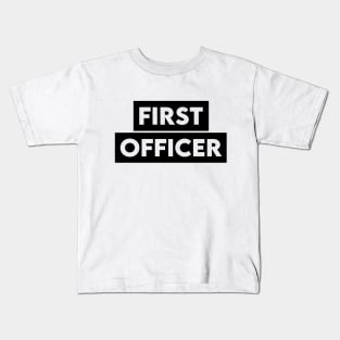 First Officer Kids T-Shirt